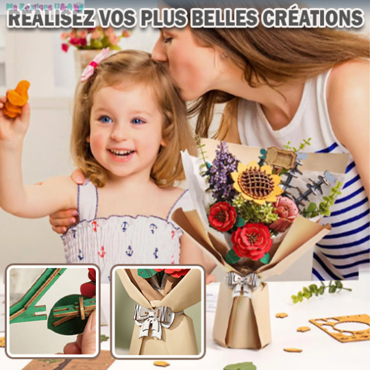 Puzzle 3D Fleurs™