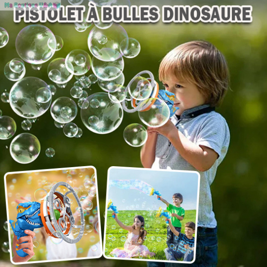 Pistolet à bulles dinosaure™