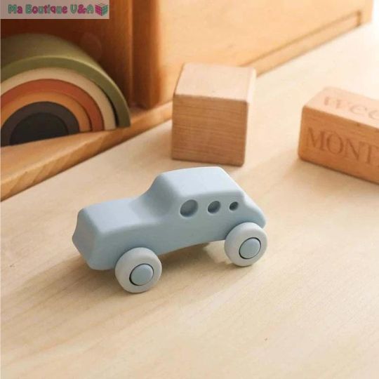 Jouets de voiture en silicone pour bebe-Beren ™