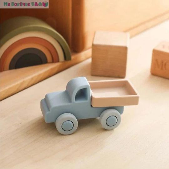 Jouets de voiture en silicone pour bebe-Beren ™