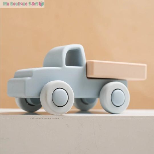 Jouets de voiture en silicone pour bebe-Beren ™