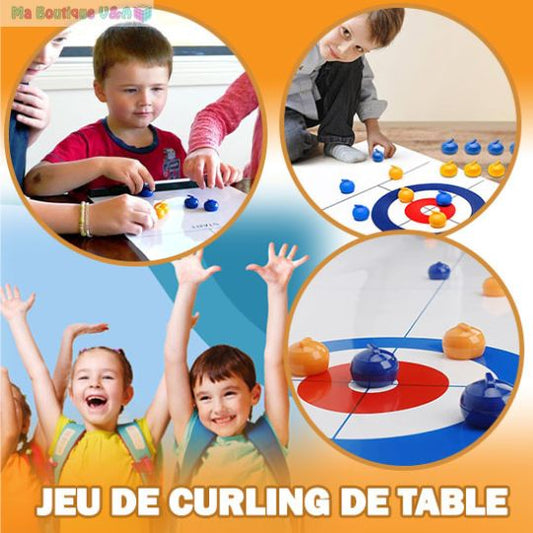  mini jeu de curling de table-BoardGames™ 