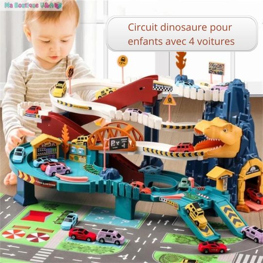 Circuit des voitures pour enfants-Dinosaure™