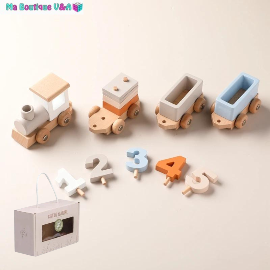 jouets train en bois