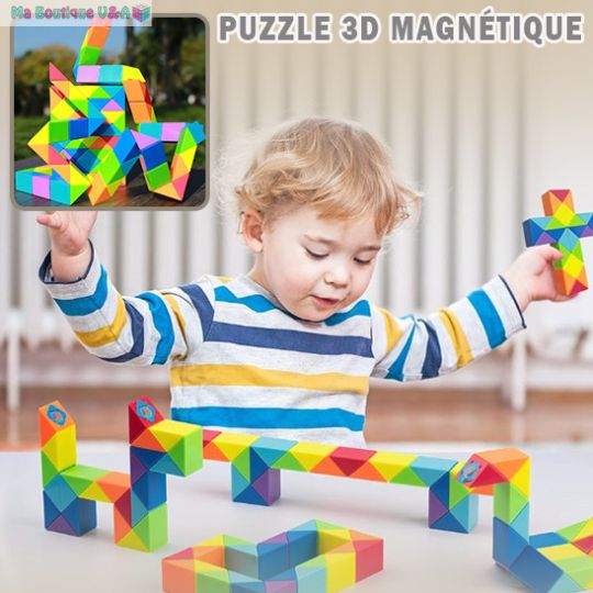 Puzzle 3D Magnétique™