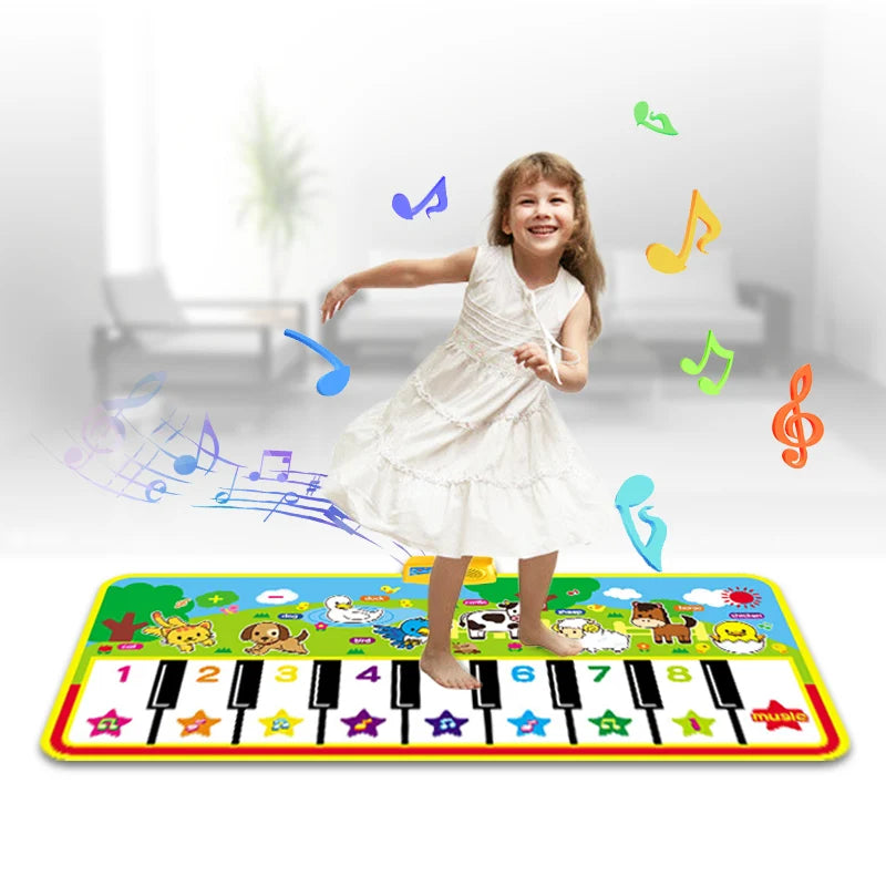 tapis piano musical