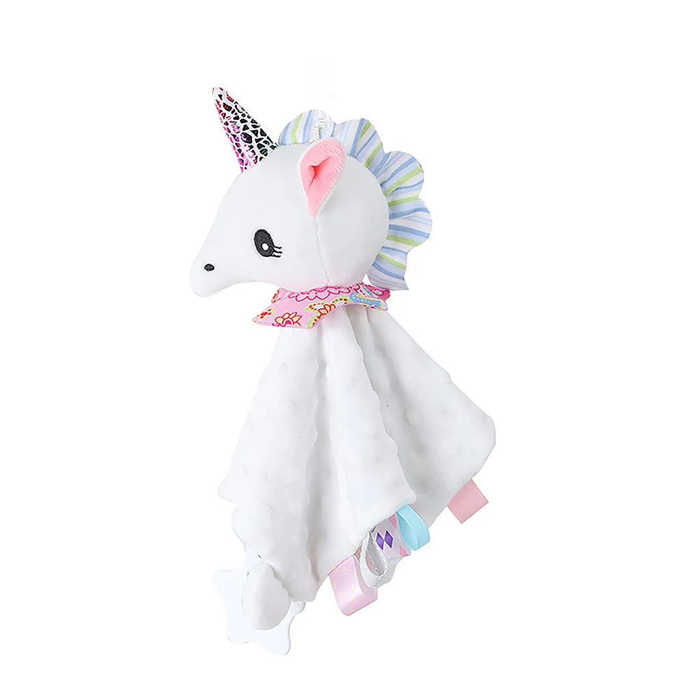 doudou pour bebe unicorne blanc 