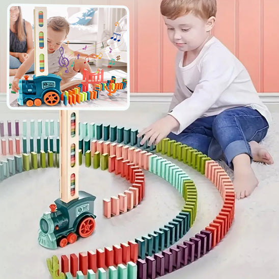 Train-électrique-jouet-domino ™