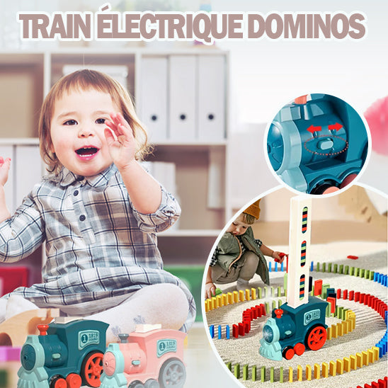 Train-électrique-jouet-domino ™