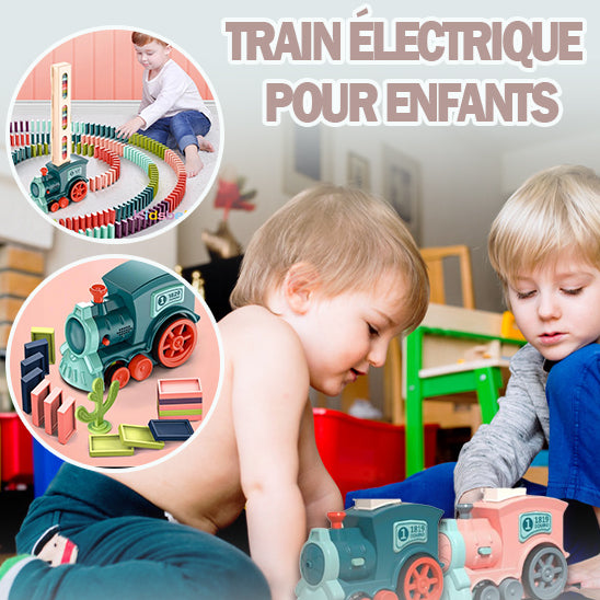 Train-électrique-jouet-domino ™