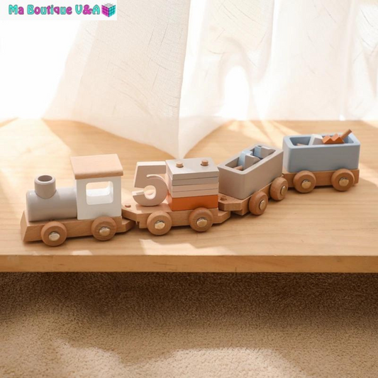 jouets train en bois