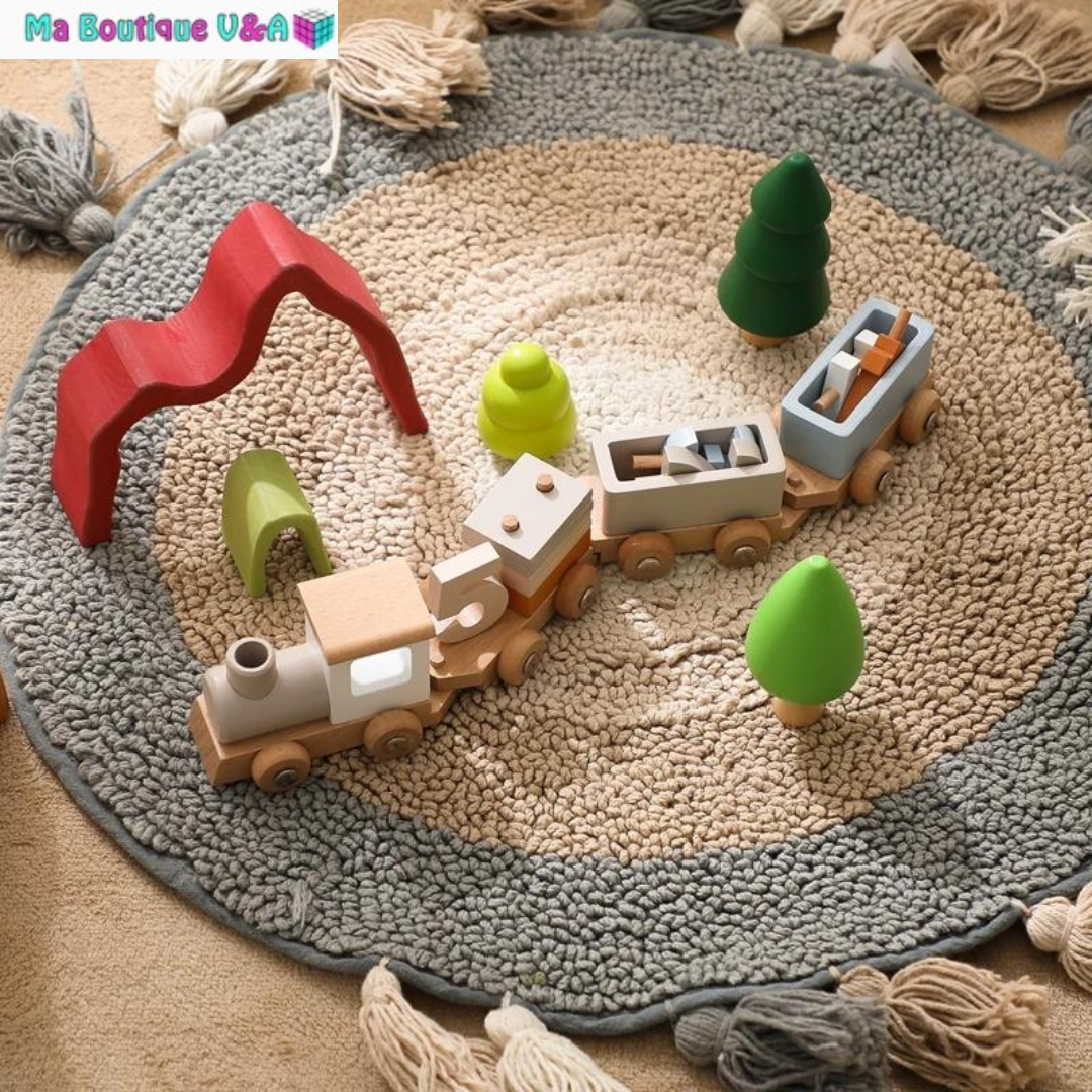 jouets train en bois